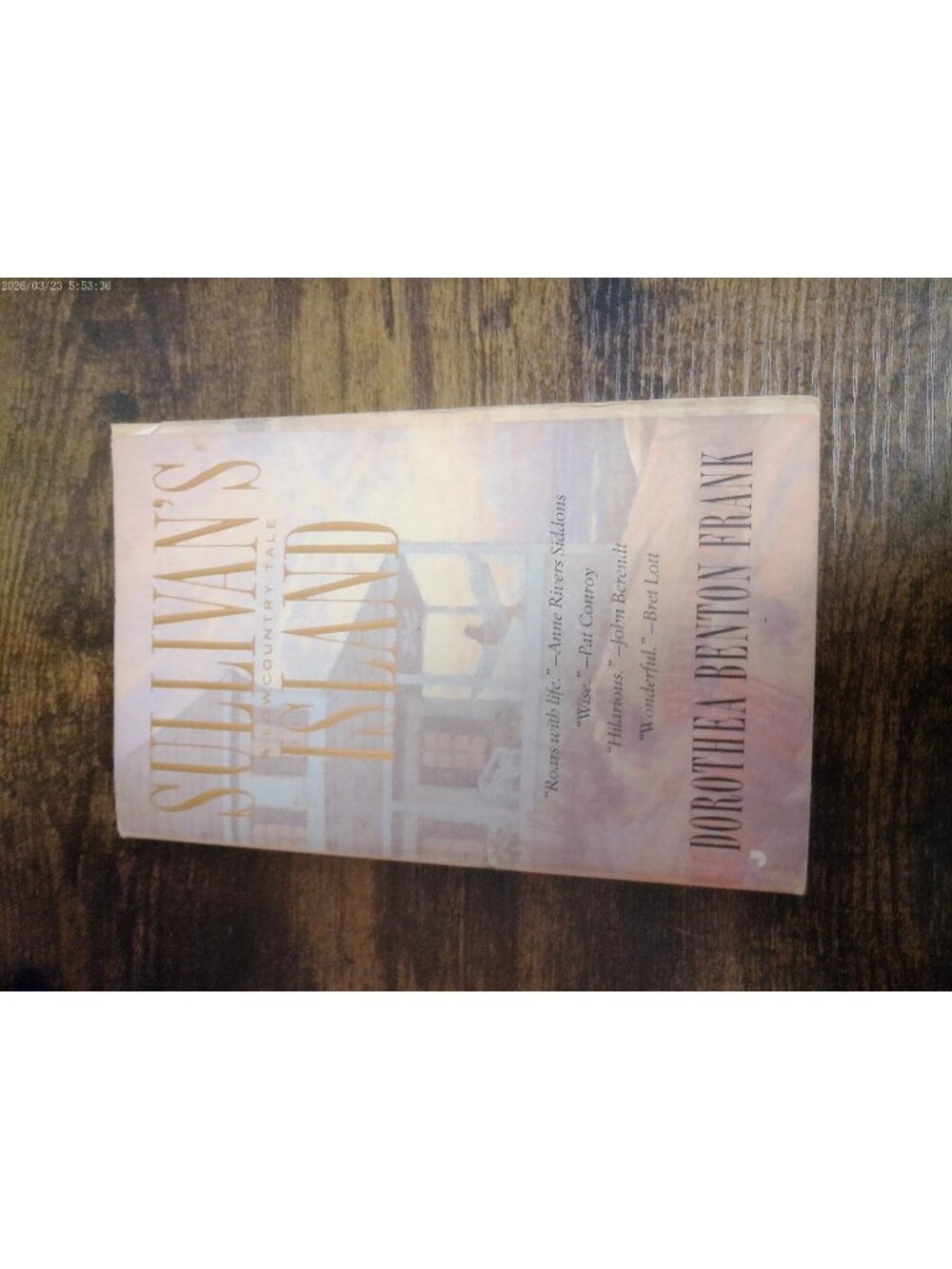 Sullivan's Island by Dorothea Benton Frank